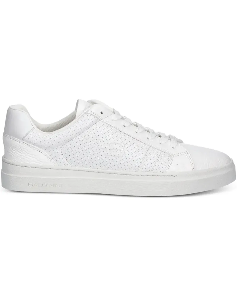 Baldinini Sneakers mit Logo-Stickerei - Weiß Weiß