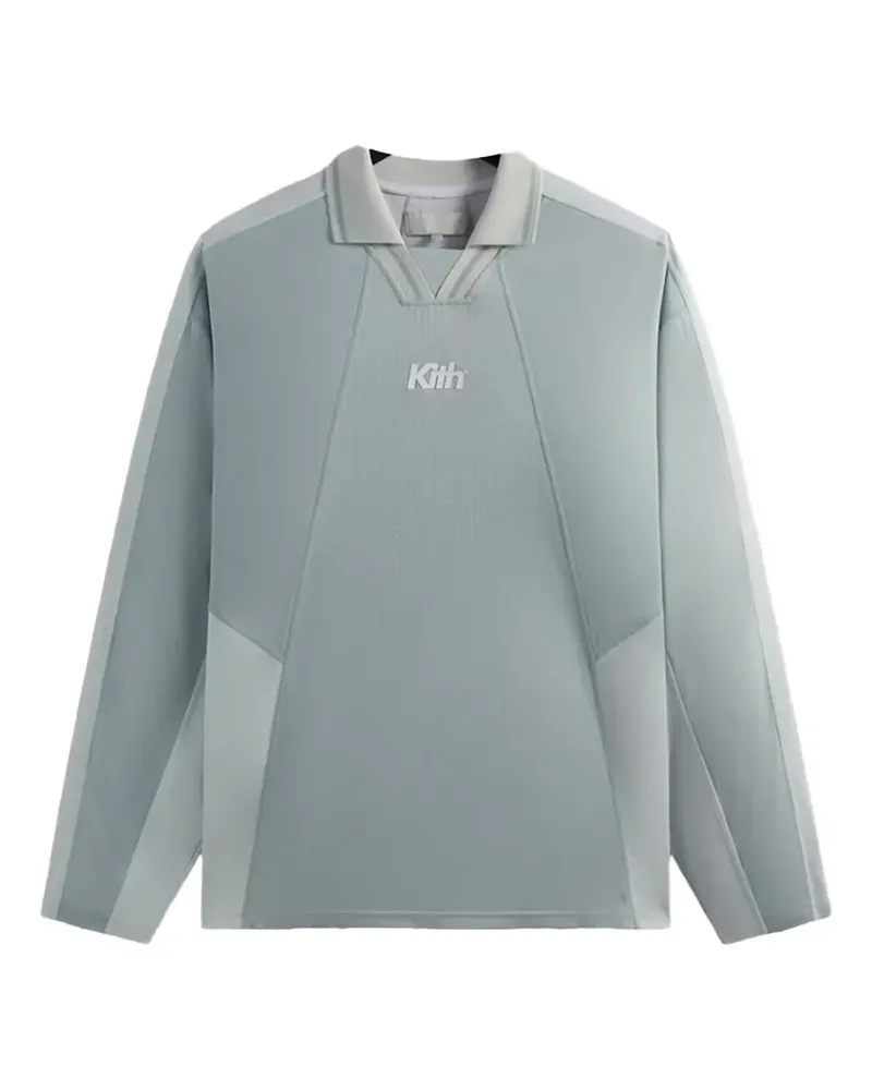 KITH Otto Langarmshirt mit Einsätzen - Blau Blau