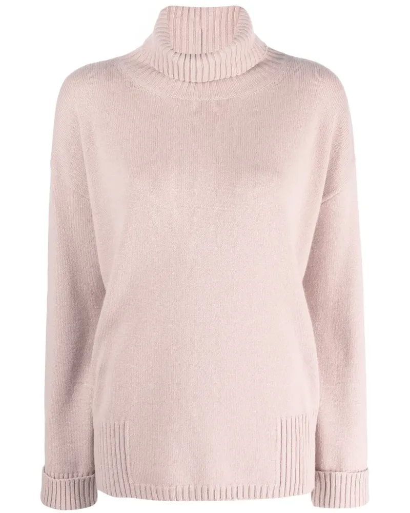 Lorena Antoniazzi Gestrickter Rollkragenpullover - Rosa Rosa