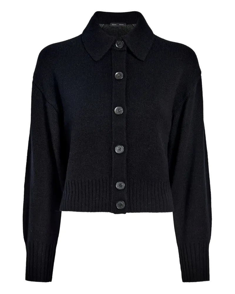 Proenza Schouler Geknöpfter Rocio Cardigan - Schwarz Schwarz