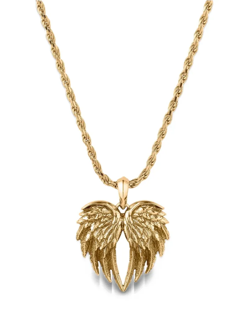 Emanuele Bicocchi Ala heart necklace - Gold Gold