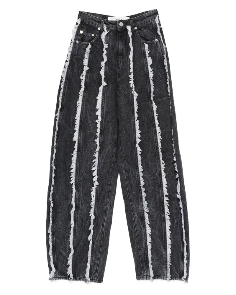 Séfr Cutline Rayne Jeans - Grau Grau