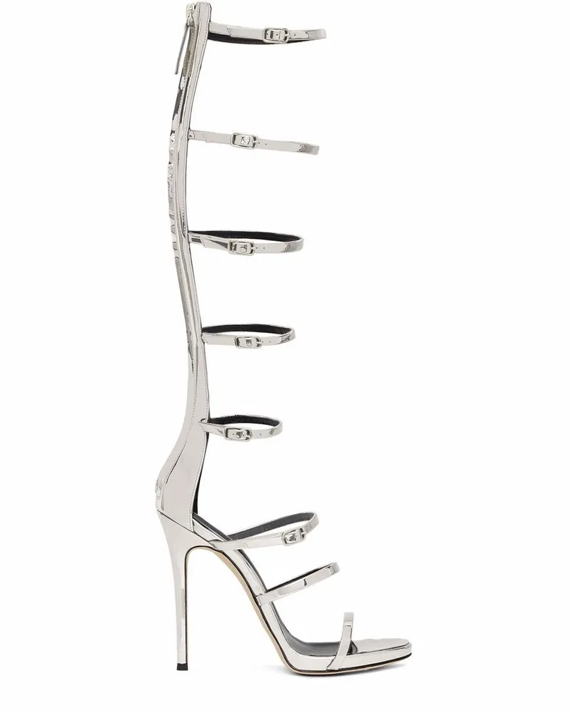 Giuseppe Zanotti Super Harmony Sandalen 120mm - Silber Silber