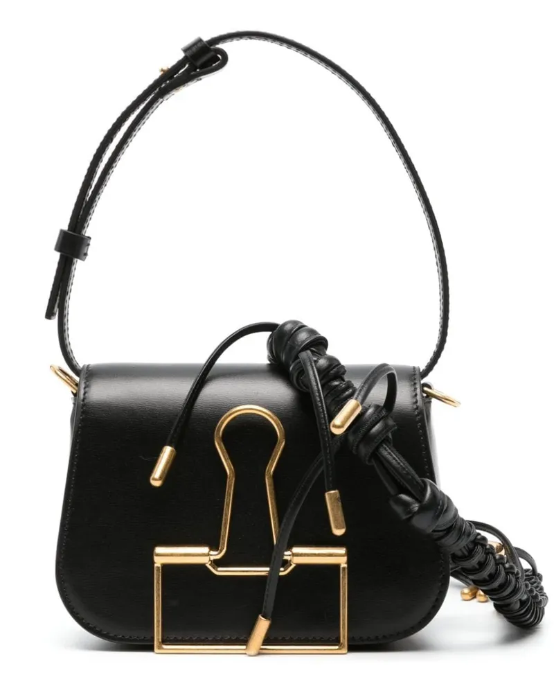 OFF-WHITE Binder Schultertasche - Schwarz Schwarz
