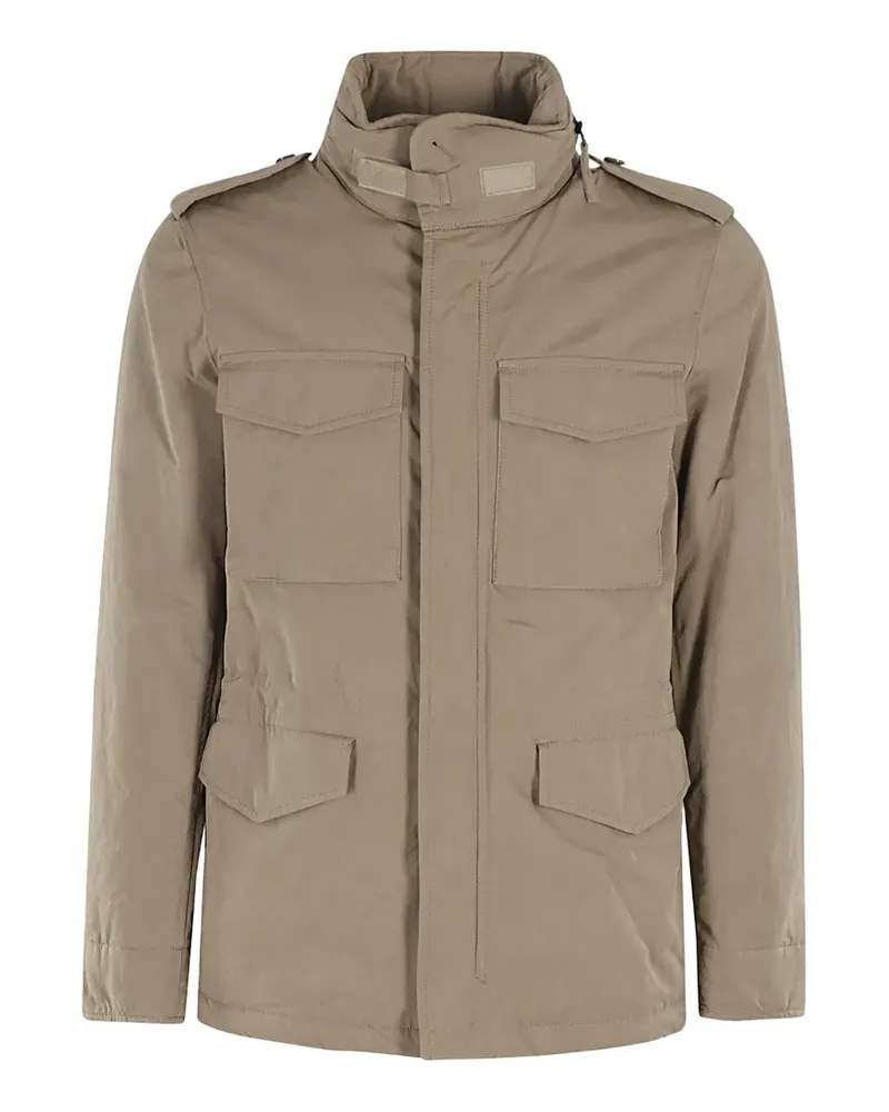 ASPESI epaulette field jacket - Nude Nude