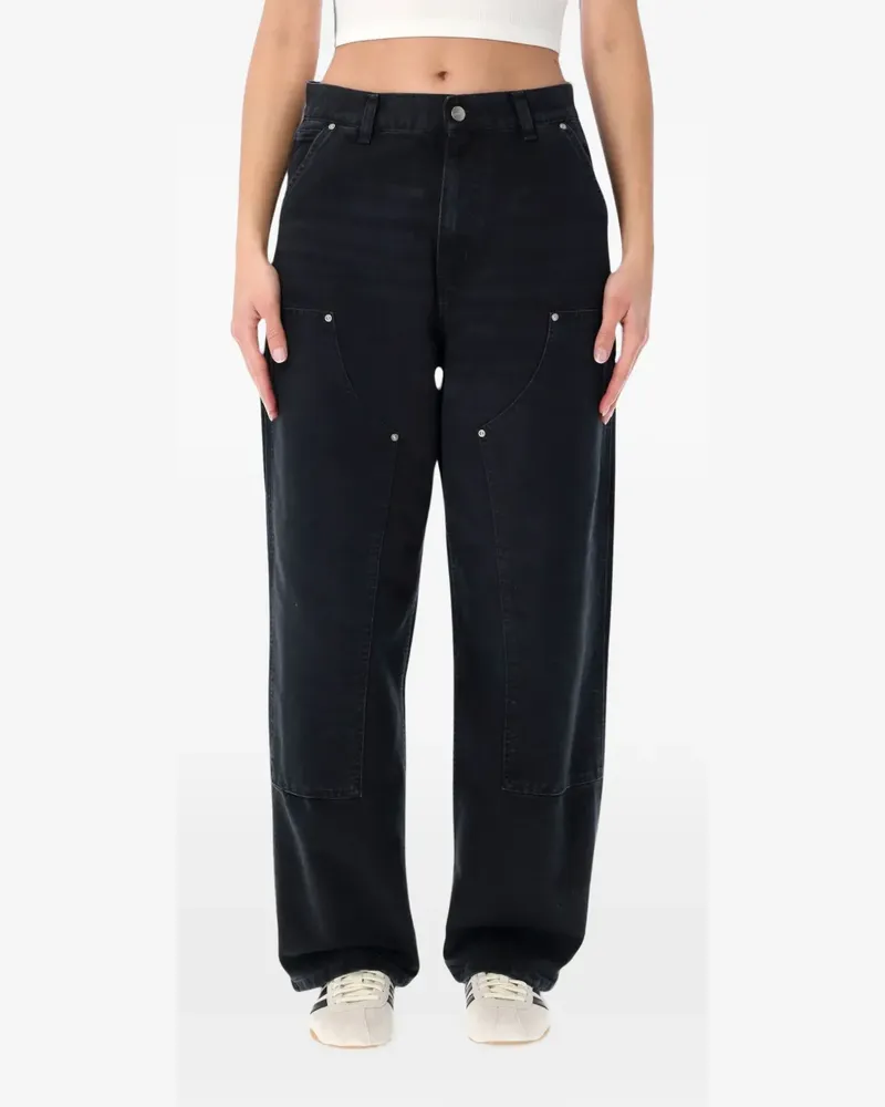 Carhartt WIP double-knee canvas trousers - Schwarz Schwarz