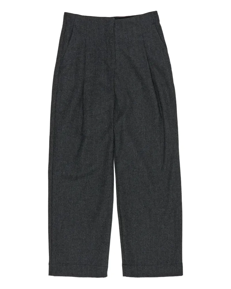 BIMBA Y LOLA pleat-detailed trousers - Grau Grau