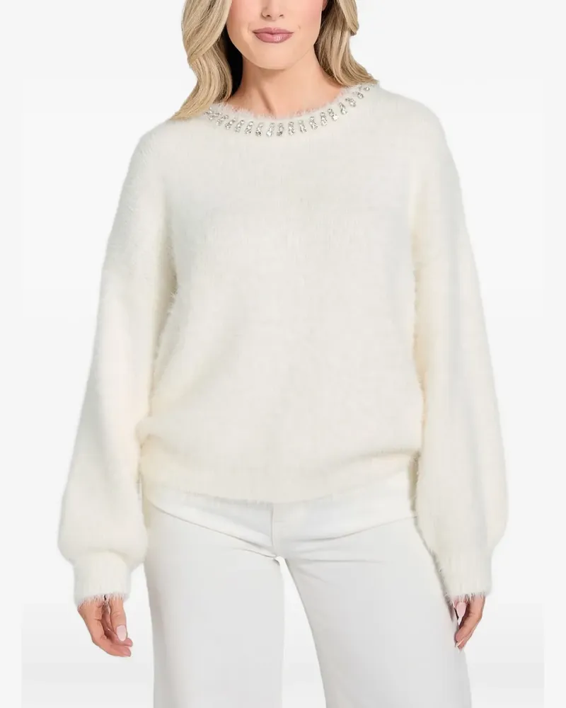 Guess Arisa Pullover mit Strassverzierung - Nude Nude
