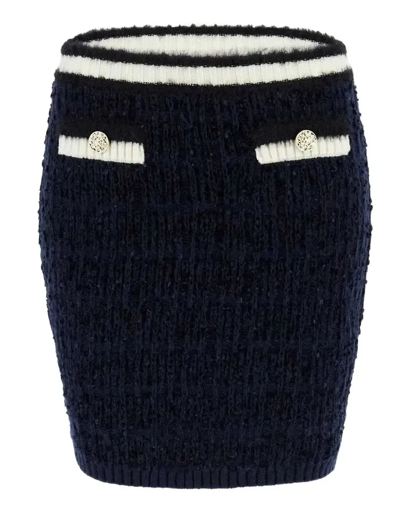 Guess Minirock aus Tape-Garn - Blau Blau