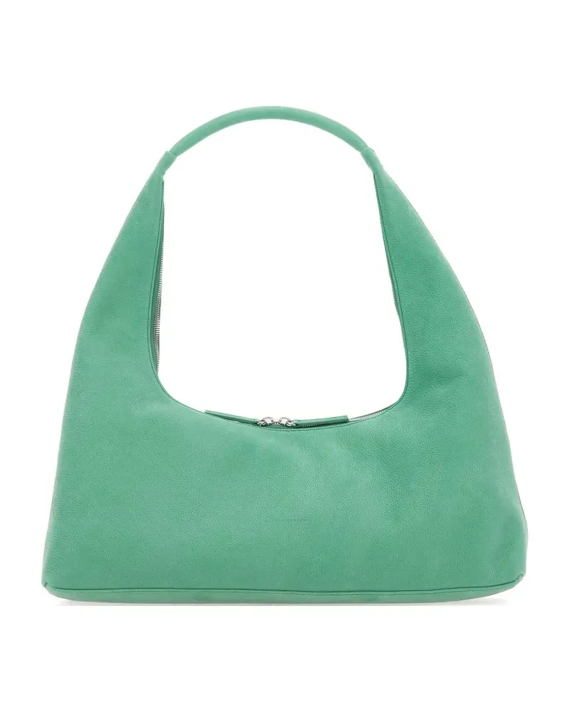 Marge Sherwood Schultertasche aus Wildleder - Grün Grün