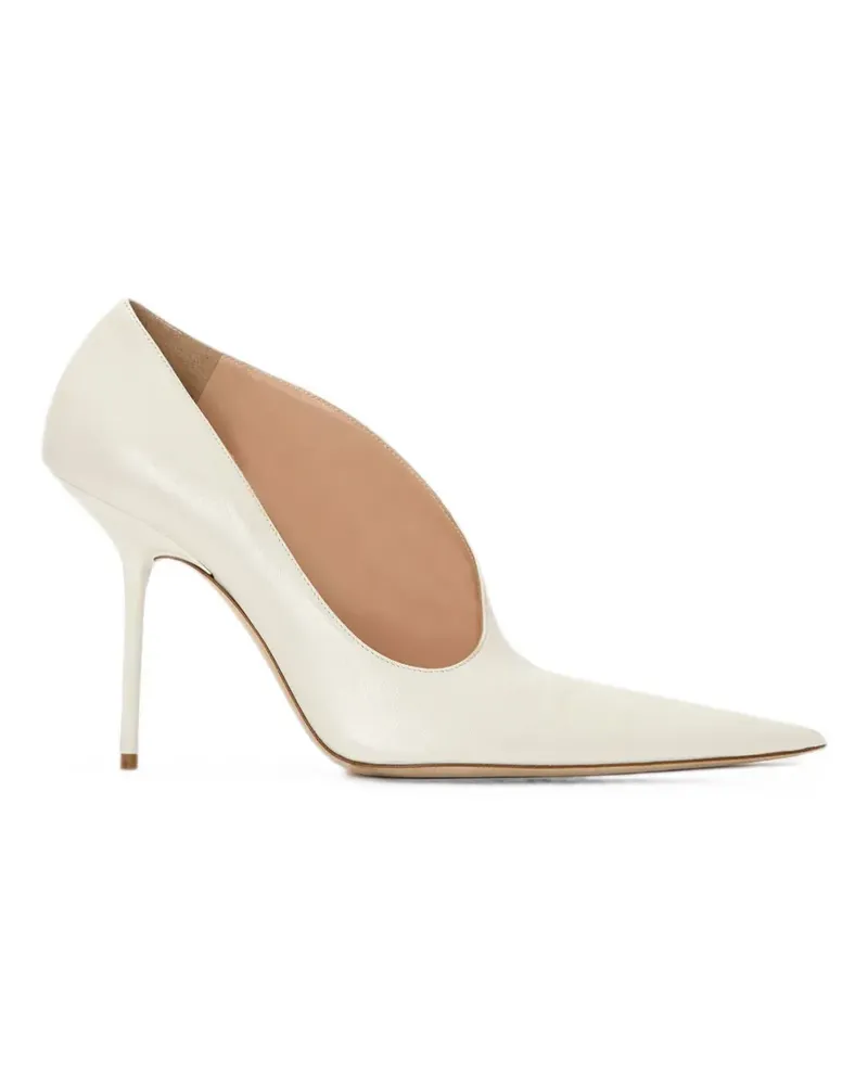 Victoria Beckham Sloane sculptural pumps - Weiß Weiß