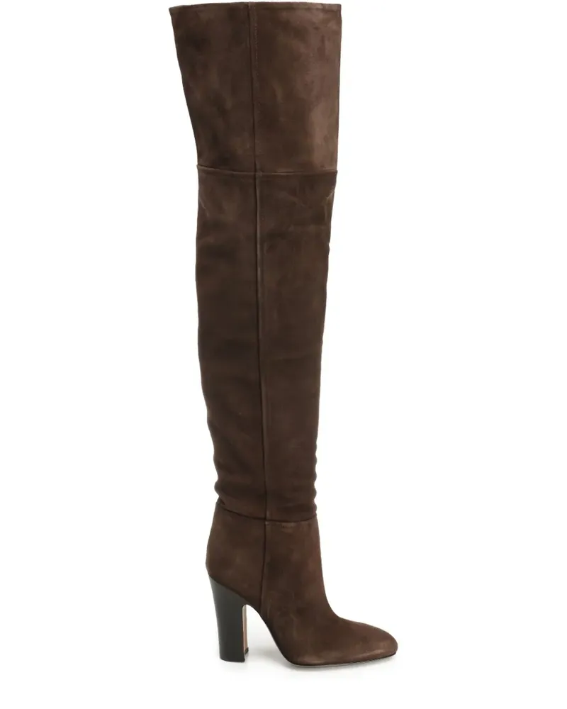 Paris Texas Lavinia Overknee-Stiefel 100mm - Braun Braun