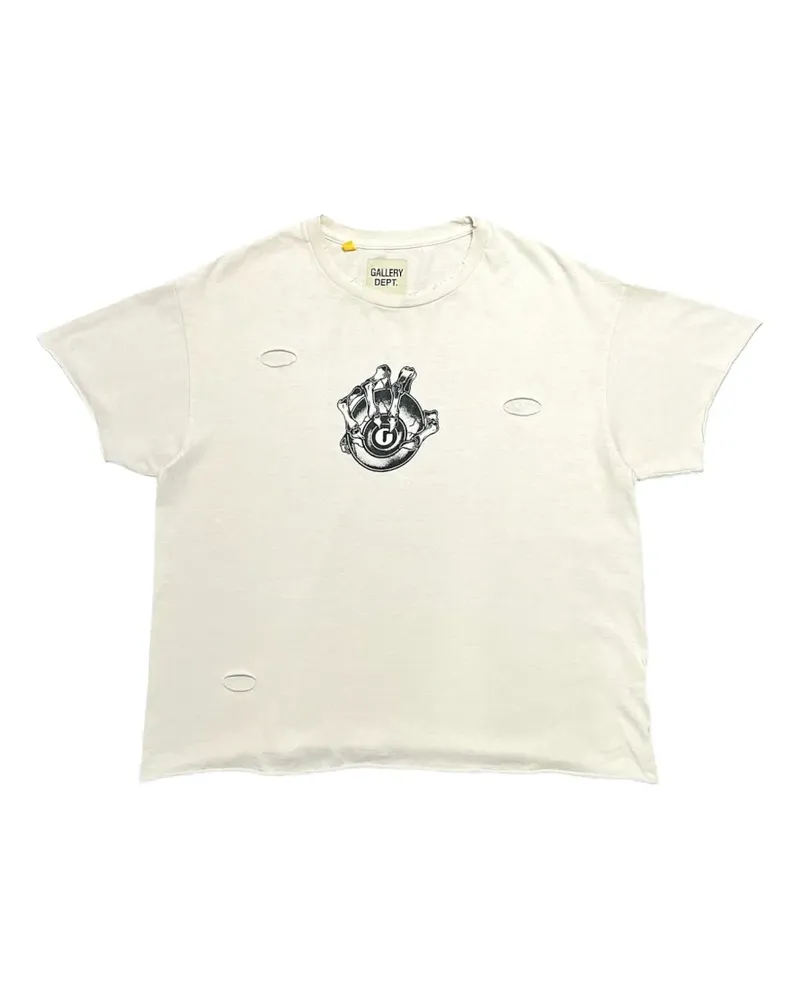 GALLERY DEPT. short sleeve T-shirt - Nude Nude