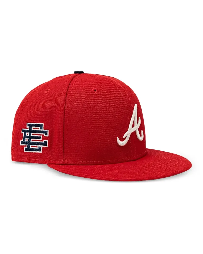 New Era x Eric Emanuel xAtlanta Braves logo cap - Rot Rot