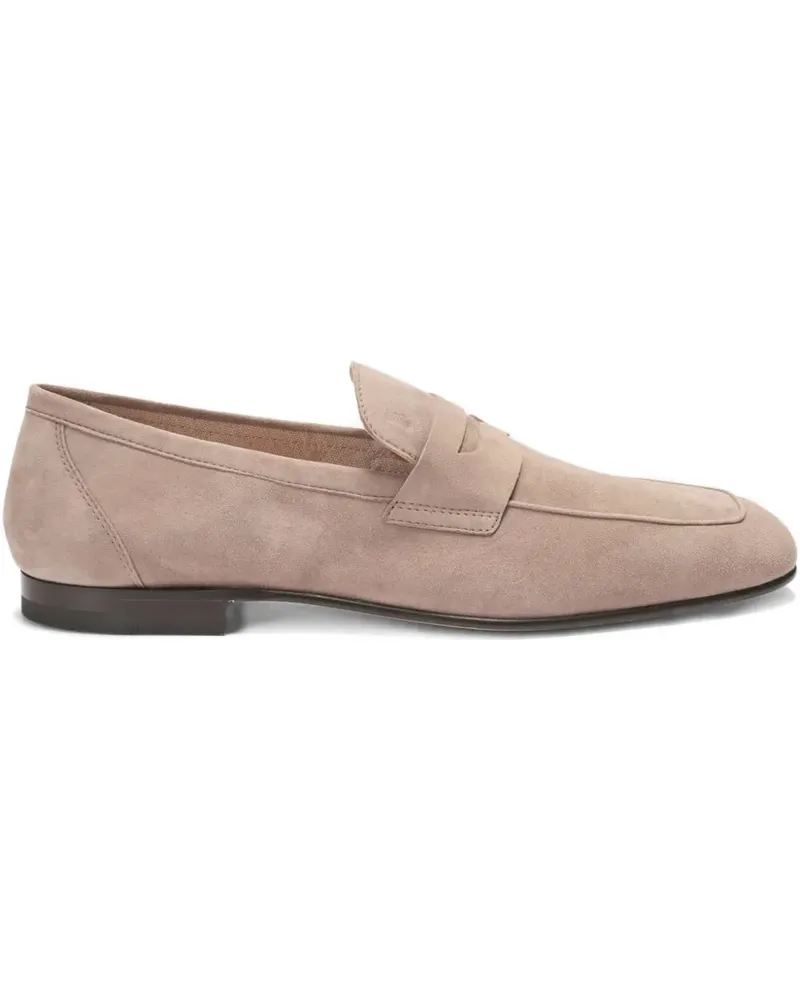 TOD'S Elegant Loafer aus Wildleder - Nude Nude