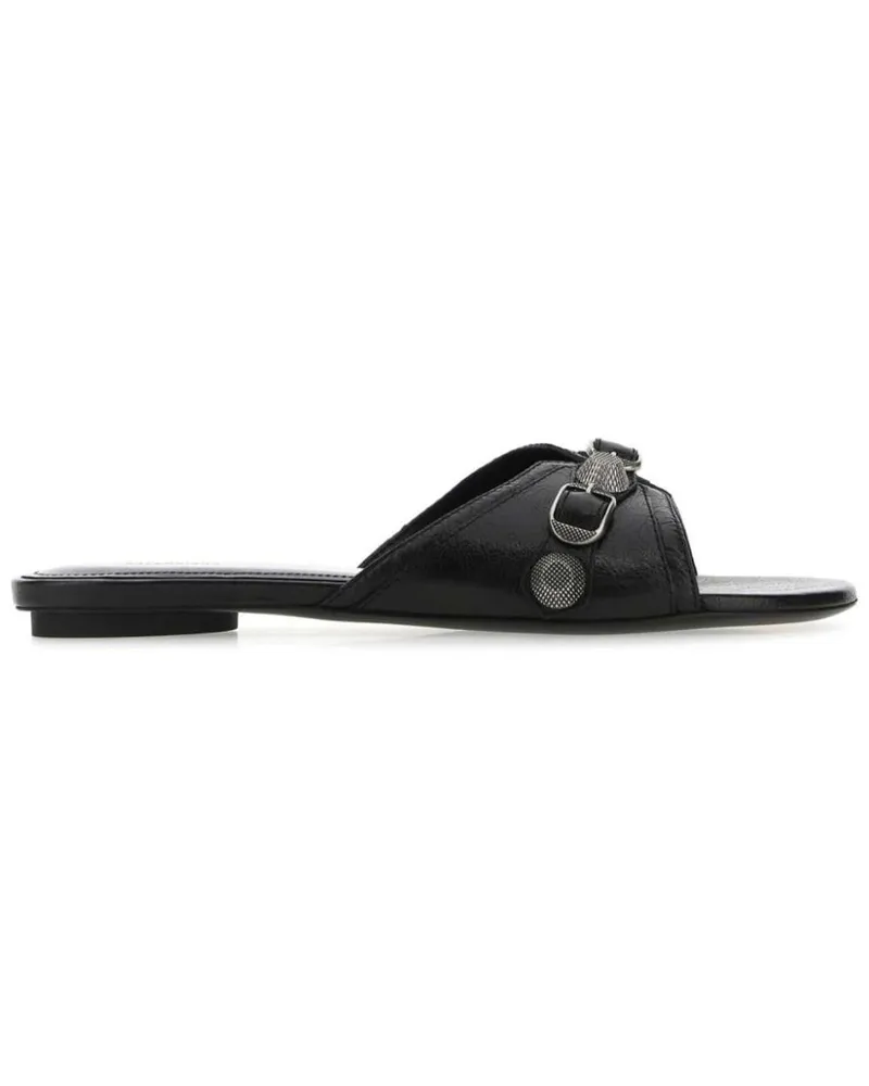 Balenciaga Cagole Sandalen - Schwarz Schwarz