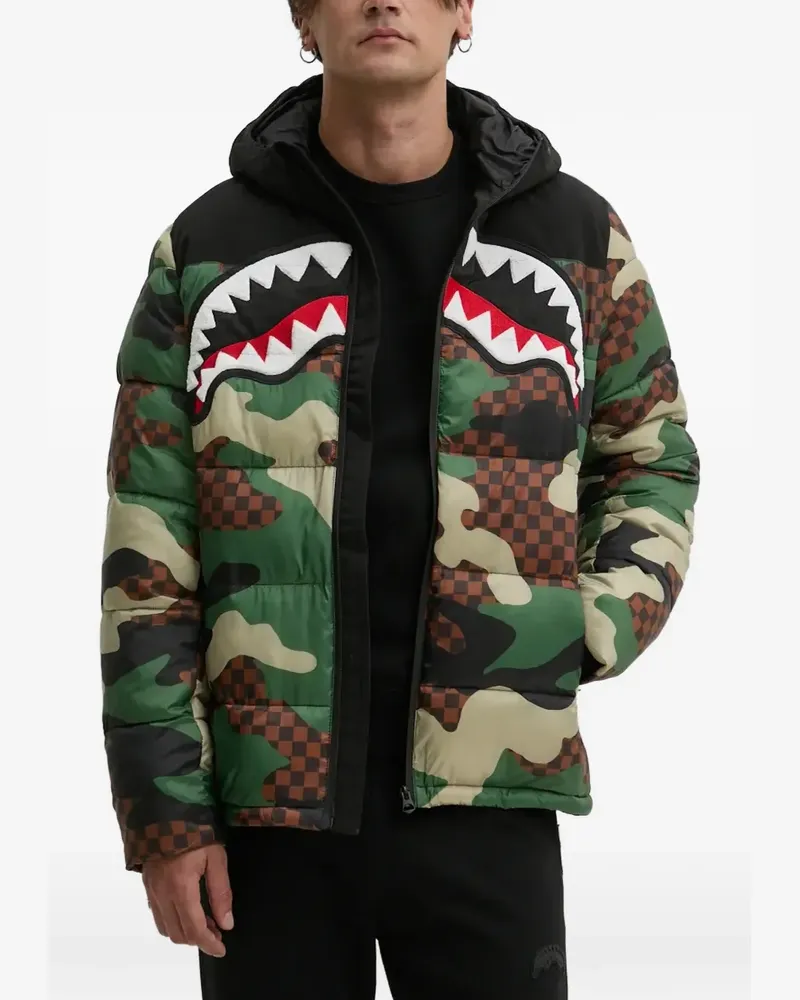 Sprayground printed jacket - Grün Grün