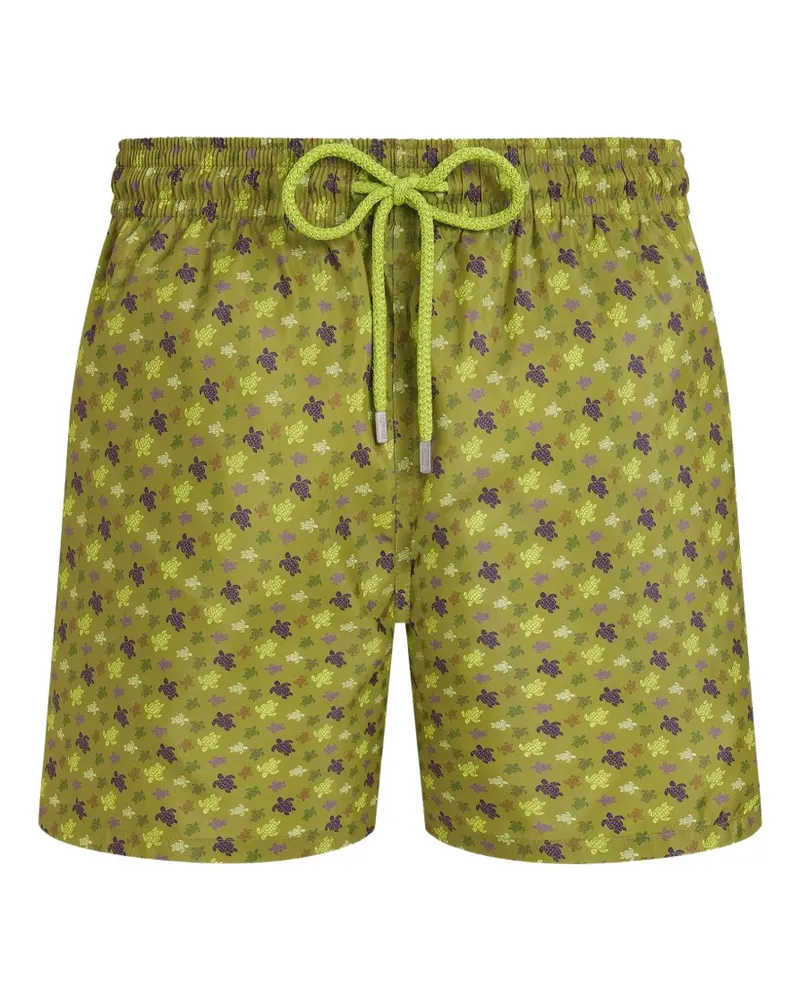 Vilebrequin turtle-print swim shorts - Grün Grün