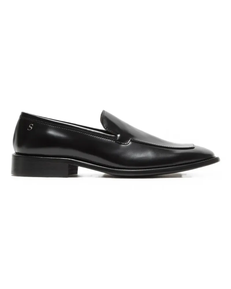 Acne Studios Loafer mit eckiger Kappe - Schwarz Schwarz