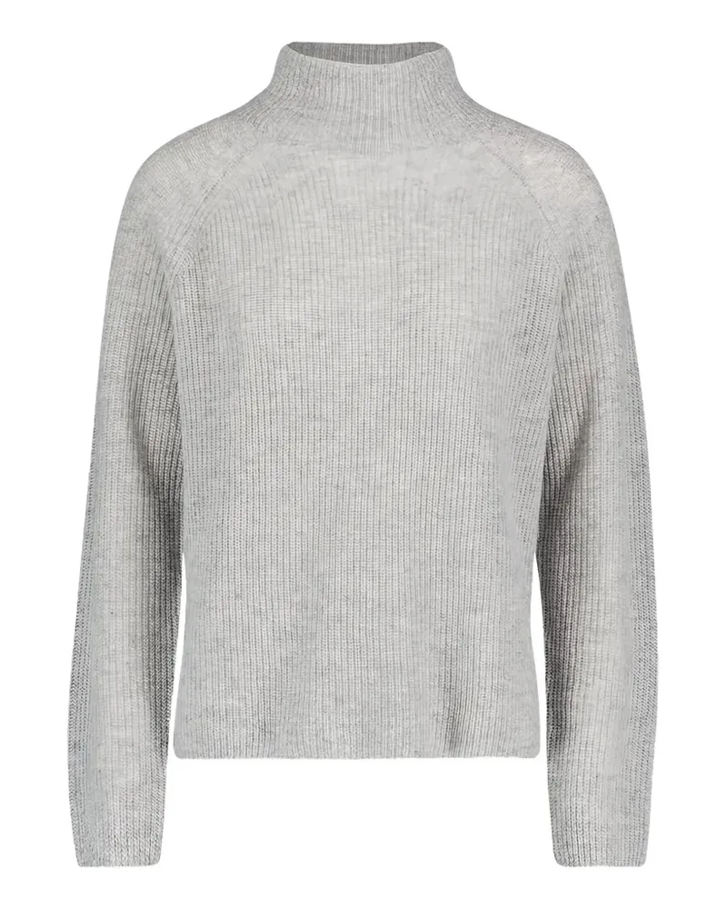 Betty Barclay ribbed-knit cashmere sweater - Grau Grau