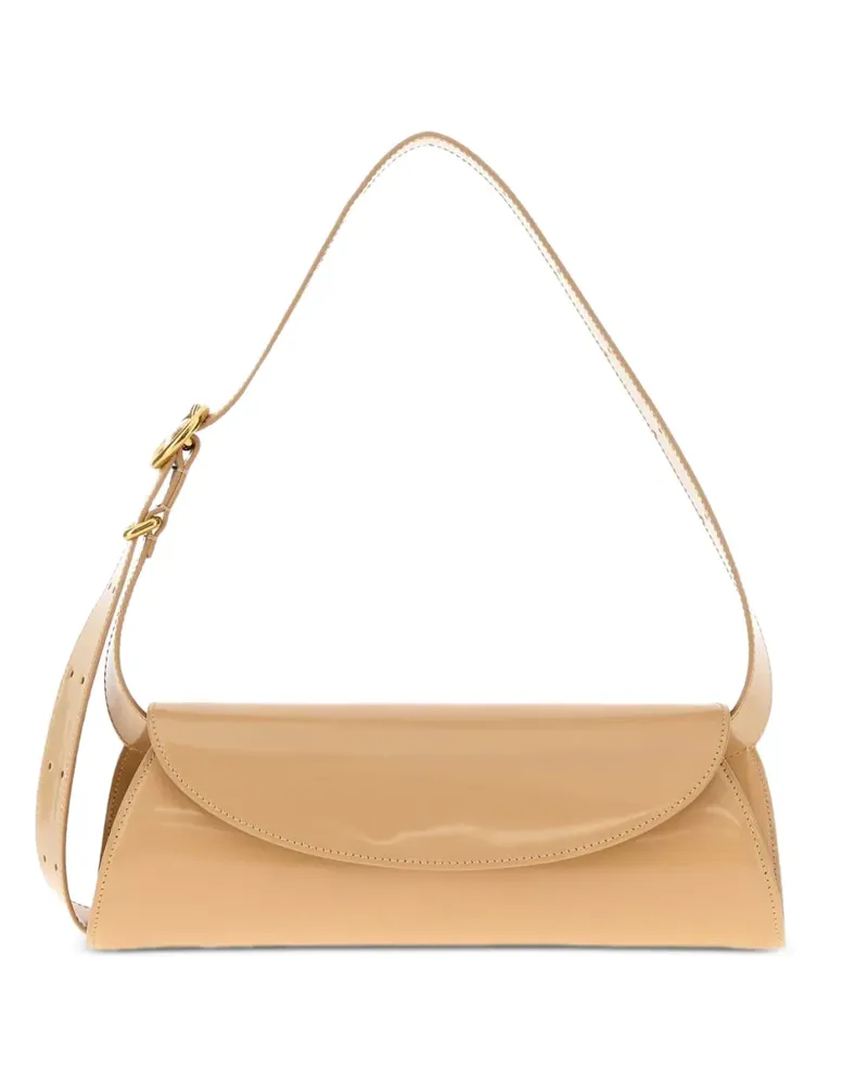 Jil Sander skin pink leather small Cannolo shoulder bag - Nude Nude
