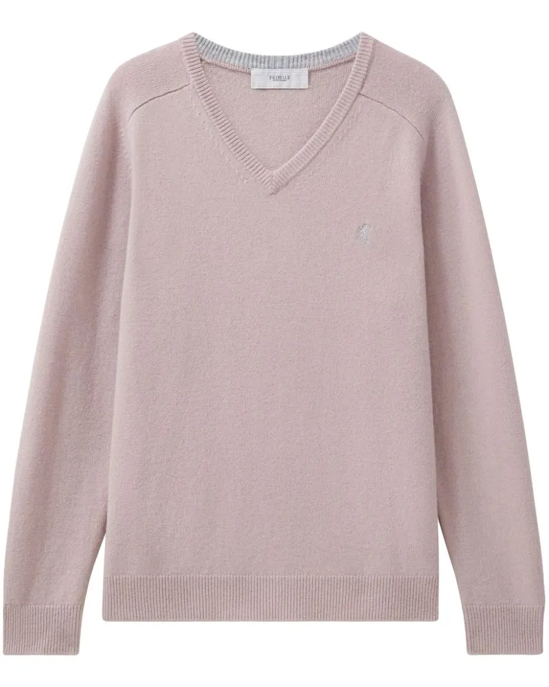 Pringle of Scotland Pullover mit V-Ausschnitt Rosa