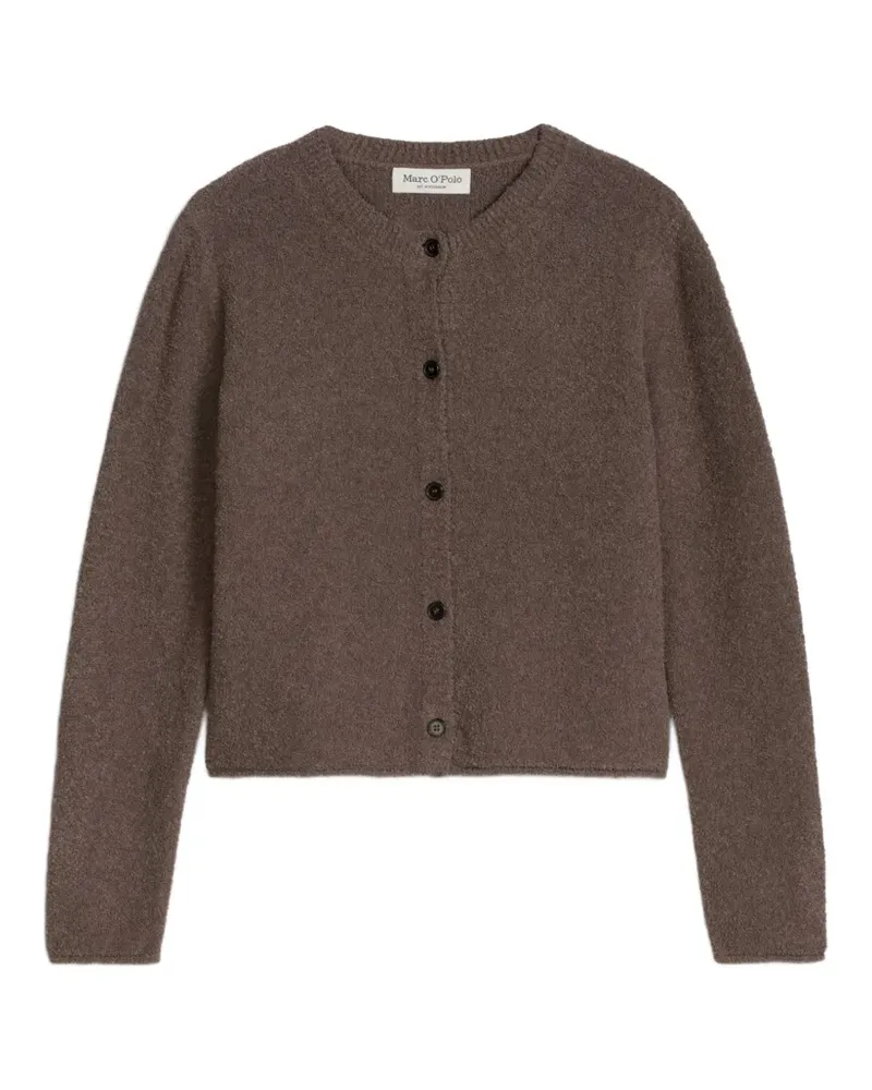 Marc O'Polo button-closure knitted cardigan - Braun Braun