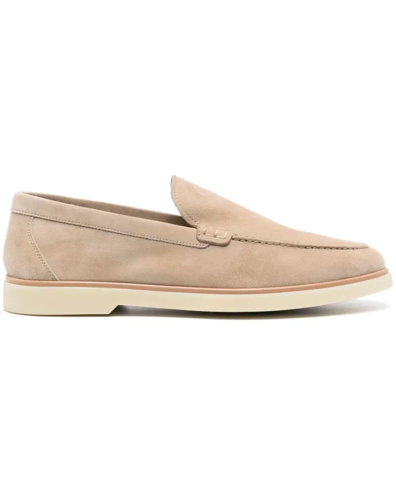 Magnanni Lourenco Loafer aus Wildleder - Nude Nude
