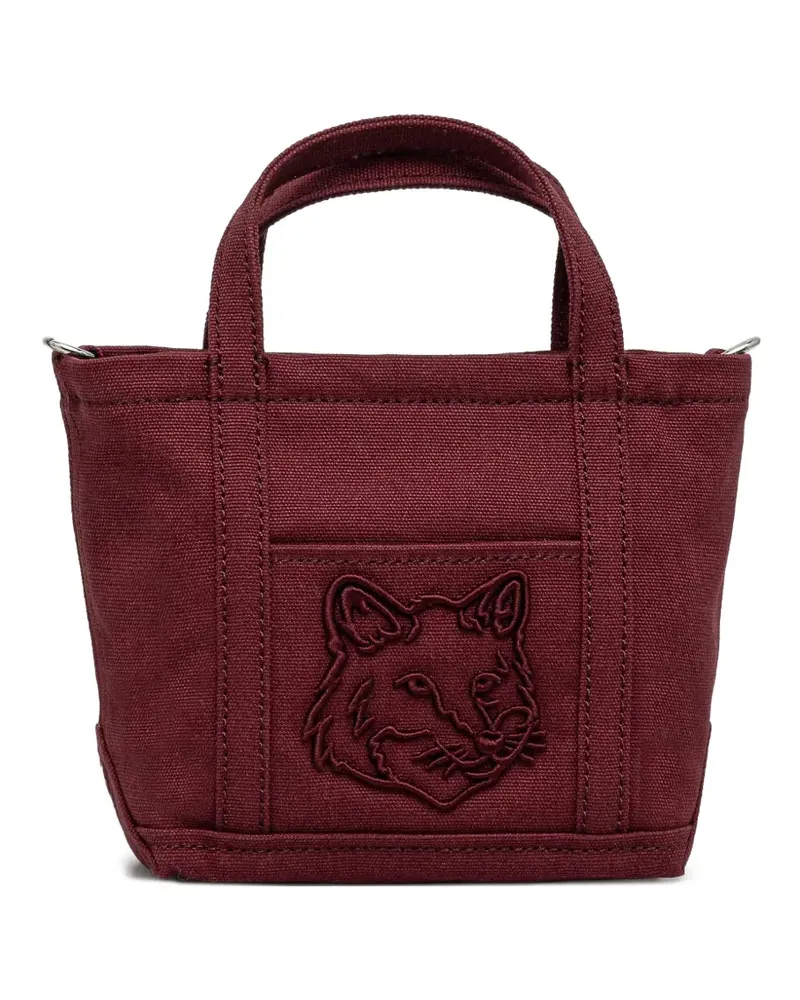 Kitsuné Mini Fox Head Tote Bag - Rot Rot