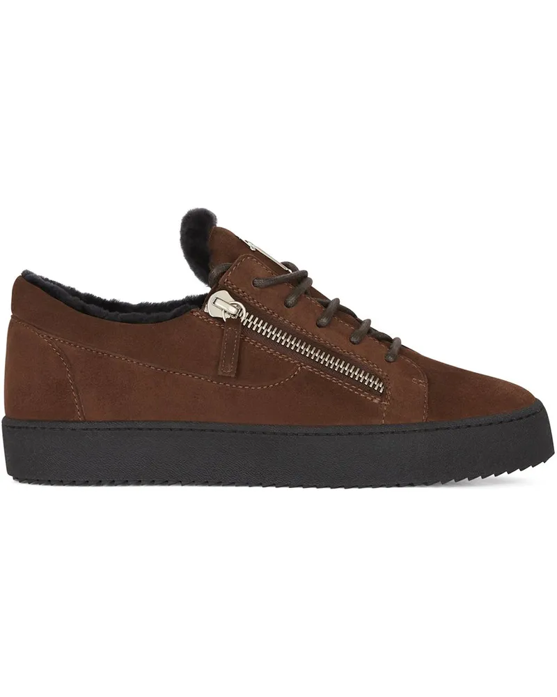 Giuseppe Zanotti Frankie Winter Sneakers - Braun Braun