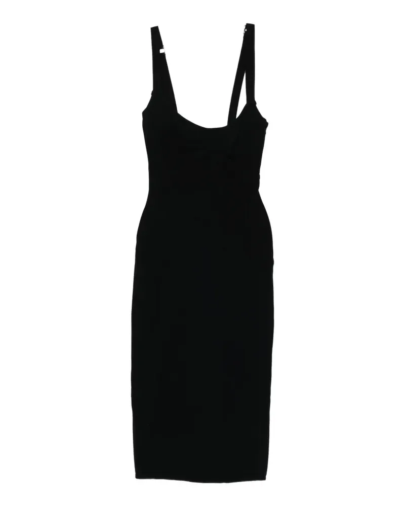 ATTICO Kleid mit Einsätzen - Schwarz Schwarz