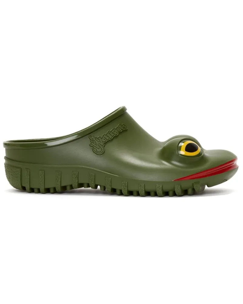 J.W.Anderson x Wellipets Clogs mit runder Kappe - Grün Grün