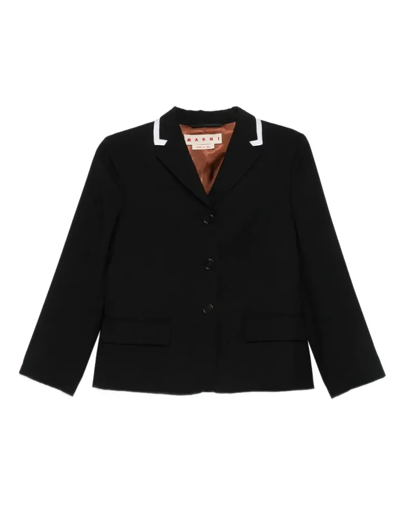 Marni long sleeve wool jacket - Grau Grau