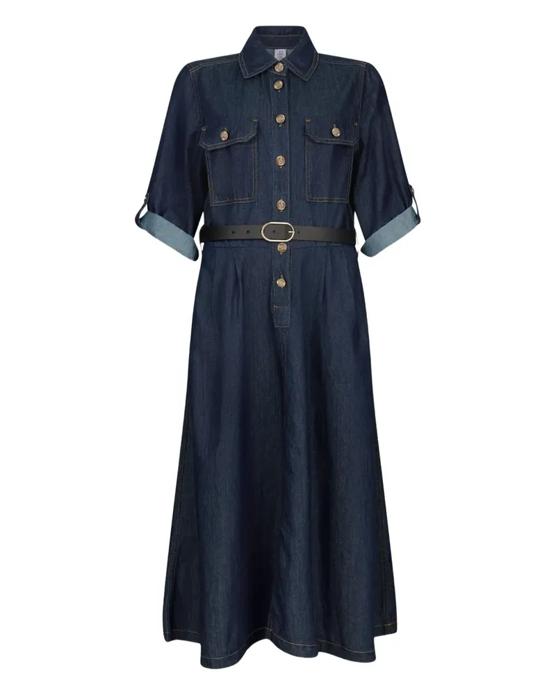 Liu Jo Jeans-Hemdkleid - Blau Blau