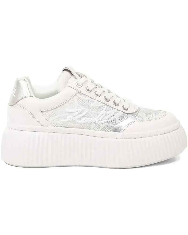 Karl Lagerfeld Kreeper Sneakers - Weiß Weiß