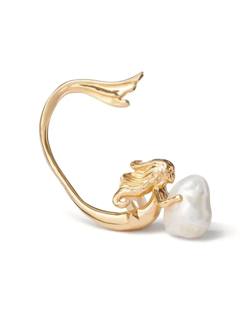 Valentino Garavani Metamorphos Siren Ear Cuff - Gold Gold