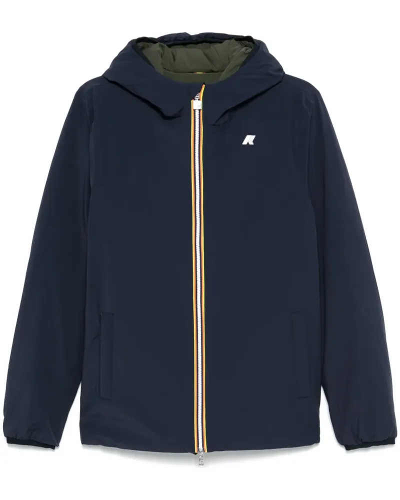 K-Way St Warm Jacke - Blau Blau