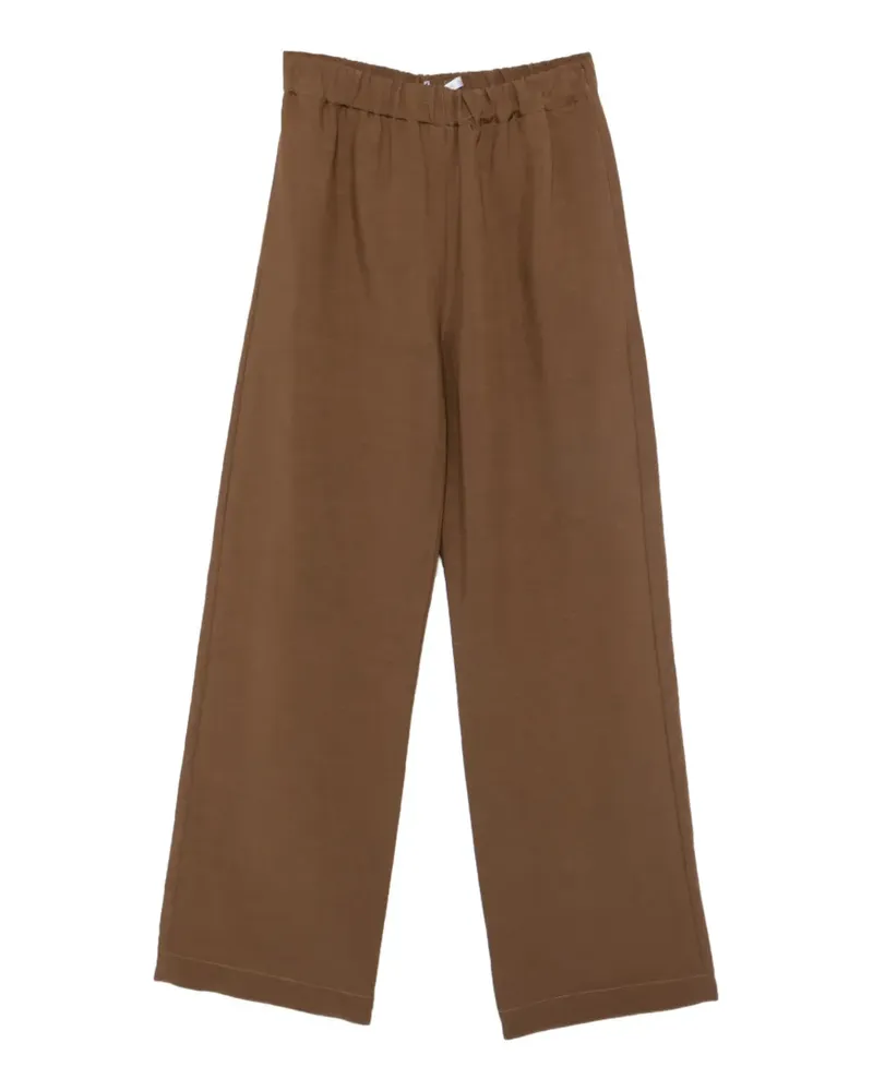 CENERE GB Hose mit elastischem Bund - Braun Braun