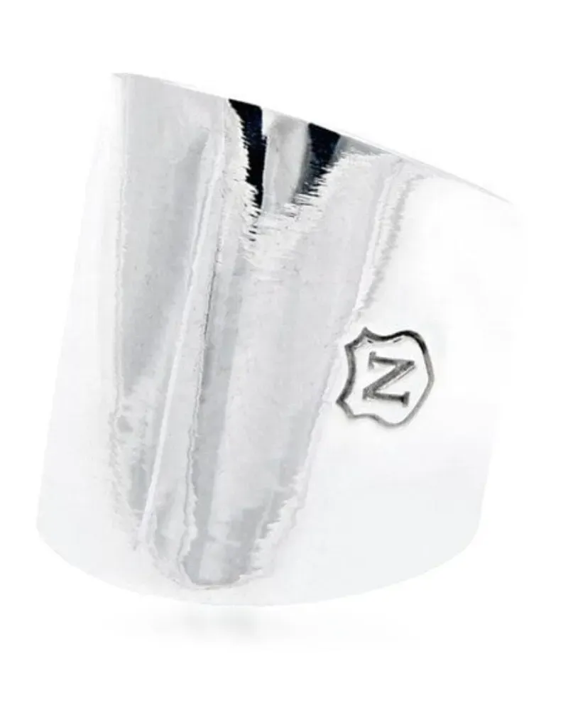 Nialaya Ring aus Messing - Silber Silber