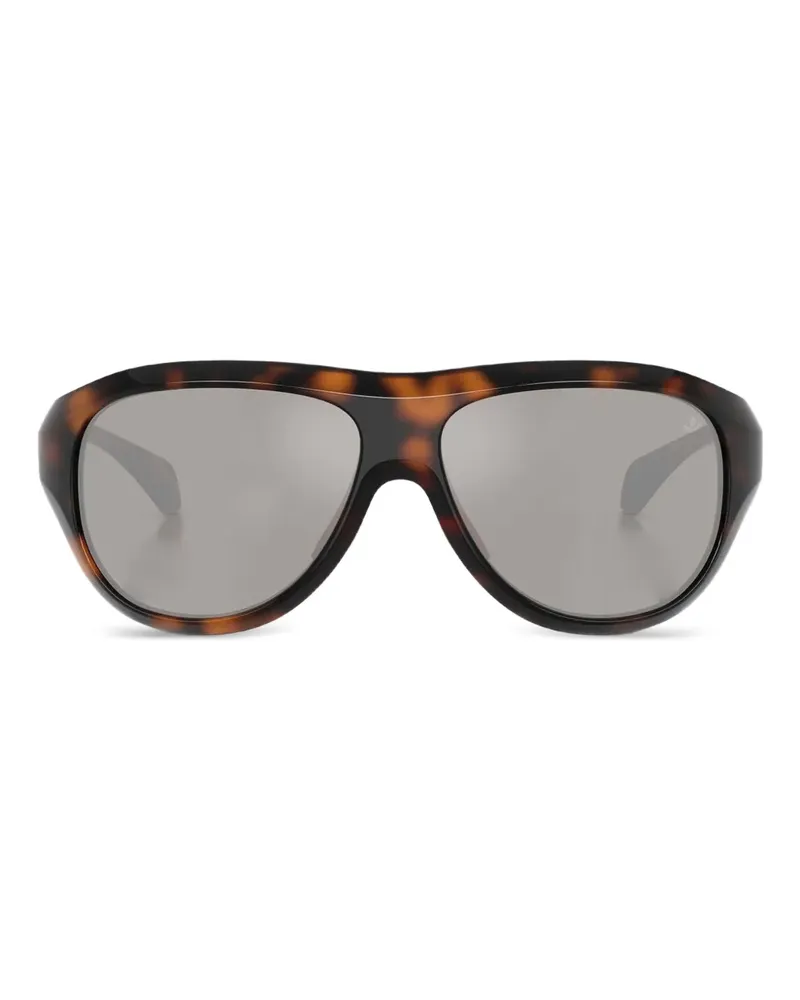 Moncler Bleacher Sonnenbrille - Braun Braun