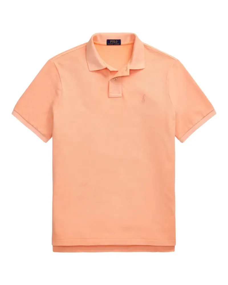 Ralph Lauren logo-embroidered piqué polo shirt - Orange Orange