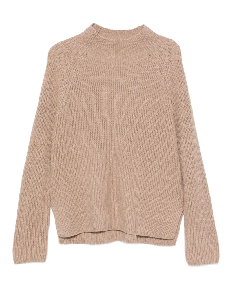 Max Mara Max Mara Gerippter Pullover - Nude Nude