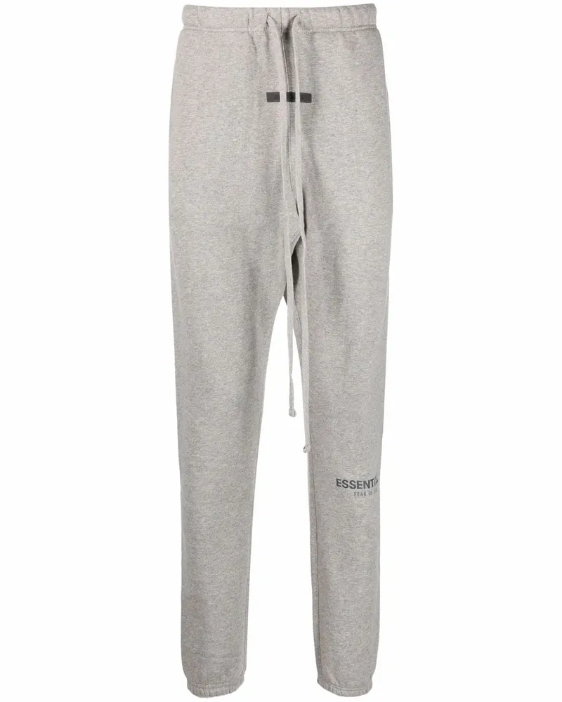 Fear of God Jogginghose mit Logo-Print - Grau Grau