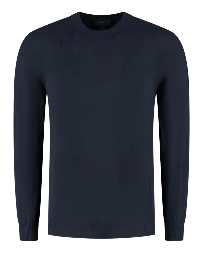 SEASE Pullover mit Raglanärmeln - Blau Blau