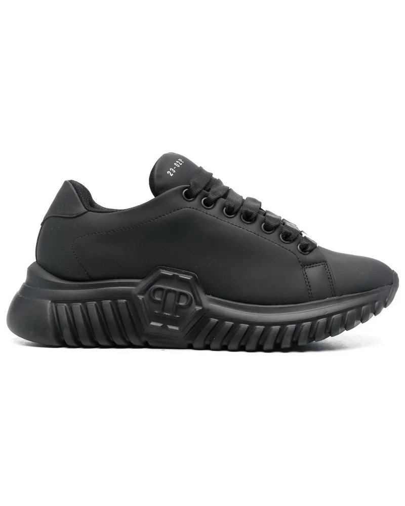 Philipp Plein Klassische Sneakers - Schwarz Schwarz