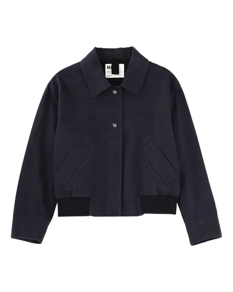 Margaret Howell cotton bomber jacket - Blau Blau