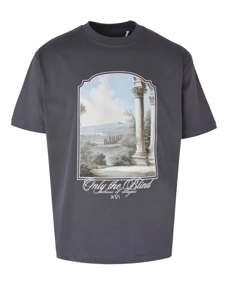 ONLY THE BLIND Klassisches T-Shirt - Grau Grau