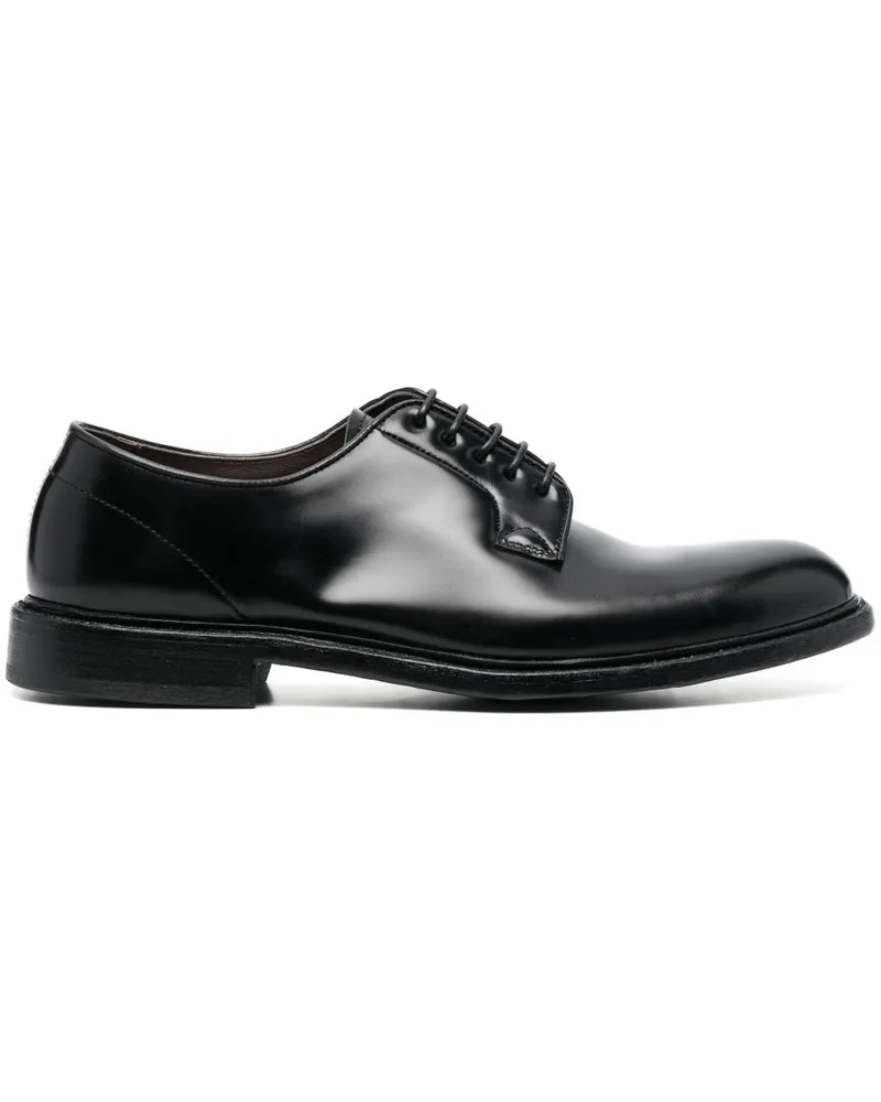 CENERE GB Klassische Oxford-Schuhe Schwarz