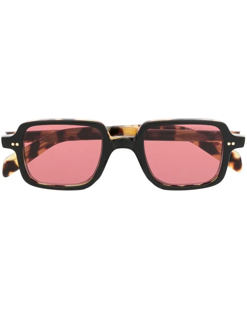 Cutler and Gross Sonnenbrille mit eckigem Gestell - Braun Braun
