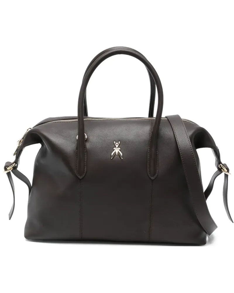 Patrizia Pepe Schultertasche mit Schulterriemen - Braun Braun